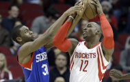 Houston tìm lại mạch thắng sau thắng lợi sít sao trước Philadelphia