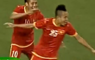 Video: Mạc Hồng Quân san hòa 1-1 cho ĐT Việt Nam