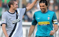 Juventus gia hạn hợp đồng với Buffon và Chiellini