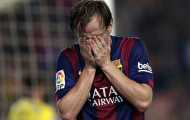 Rakitic ôm mặt khóc, Suarez bị 'giật mất' bàn đầu tiên
