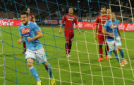 Napoli mất điểm dù dẫn trước 2 bàn trước Cagliari