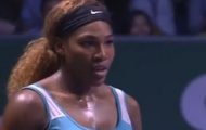 Video: Wozniacki kết liễu Serena bằng đòn bắt volley