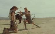 Màn đọ kiếm đầy nghệ thuật trong Troy