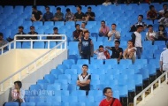 Sân Mỹ Đình vắng vẻ trong ngày thi đấu thứ 2 của tuyển Việt Nam