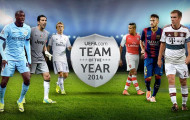 Real Madrid thống trị đề cử đội hình tiêu biểu UEFA 2014