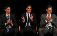 Djokovic, Federer, Nadal vẫn 'bá đạo' nhất