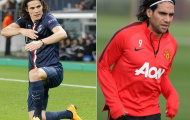 Manchester United từ bỏ Falcao, dồn tiền mua Cavani