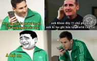 Ảnh chế: Thống kê cho thấy Ronaldo khó vượt qua Messi