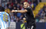 Malaga 1-2 Real Madrid: Chuỗi 16 chiến thắng lịch sử