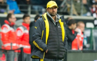 Klopp bất lực, Dortmund đội sổ Bundesliga