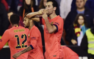 Busquets thừa nhận Barca ăn may trước Valencia
