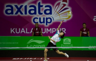 Giải cầu lông Axiata Cup 2014: Việt Nam có chiến thắng đầu tay