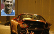 Ronaldo, Beckham... và những siêu sao từng hú hồn vì tai nạn ô tô