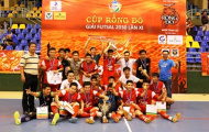 Kết thúc giải Futsal 2030 năm 2014: Tân Hiệp Hưng FC và Lê Bảo Minh lên ngôi