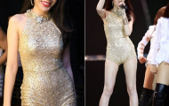 Thủy Tiên mê mẩn bodysuit siêu ngắn