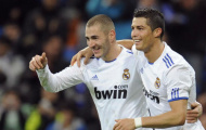 Ronaldo thua muối mặt khi tranh tài cùng Benzema