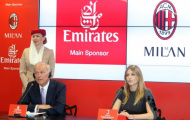 AC Milan nhận bản hợp đồng kỷ lục từ Fly Emirates