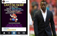Balotelli xin lỗi vì hành vi kì thị người Do Thái