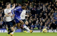 Drogba tỏa sáng rực rỡ giúp Chelsea hạ gục Tottenham 3-0