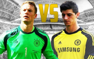 Tiền bối khen Courtois không hề kém cạnh Neuer