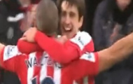 Video: Bojan Krkic nâng tỉ số (Stoke 2-0 Arsenal)