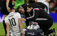 James Rodriguez chấn thương, Ancelotti bình thản
