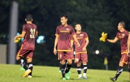 Đội tuyển Việt Nam tập cầm chừng tránh 'tai mắt' của Malaysia