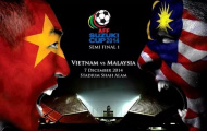 Video trực tiếp AFF Cup 2014: Malaysia vs Việt Nam