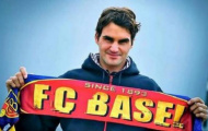 Basel được 'tàu tốc hành' Federer chúc mừng
