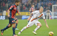 Thắng nhọc Genoa, AS Roma áp sát Juventus