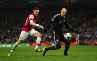 Robben thở phào vì Bayern không tái ngộ Arsenal