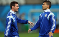 Aguero bị chê dưới tầm Messi