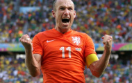 Robben đoạt giải Nam nhân vật thể thao năm 2014 của Hà Lan