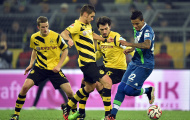 Dortmund 2-2 Wolfsburg: Ném điểm qua cửa sổ