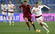 AS Roma 0-0 AC Milan: Điểm cộng cho Rossoneri
