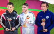 Ronaldo dửng dưng không bắt tay Thái tử Maroc và Platini