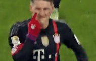 Video: Schweinsteiger đá phạt hiểm hóc tung lưới Mainz