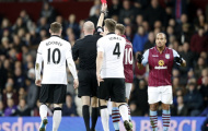 Hủy thẻ đỏ trận Aston Villa - Man United