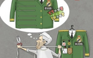 Ảnh chế: Carlo 'đại đế' may thêm áo cho năm mới