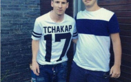 Nhàn rỗi, Messi đi tậu hình xăm mới