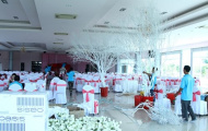 Cận cảnh nơi tổ chức tiệc cưới của Thủy Tiên - Công Vinh