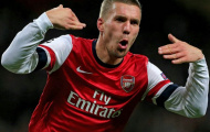 Giá của Podolski trong tháng Giêng chỉ là 1 triệu bảng