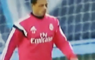 Video: Chicharito lập hattrick trong buổi đá tập của Real
