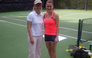 Radwanska bắt đầu hợp tác với siêu huyền thoại