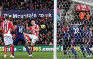 Tổng hợp trận Stoke City hoà Manchester United 1-1