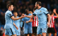 Man City thắng nhọc, HLV Pellegrini “thót tim”