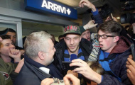 Chùm ảnh: Podolski đặt chân đến Inter Milan