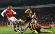 Thắng dễ Hull City, Arsenal nhẹ nhàng vào vòng 4 cúp FA