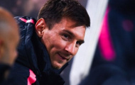 Messi cười đầy ẩn ý trong ngày Barca bại trận