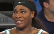 Video: Serena và hành động kỳ quặc giữa trận đấu